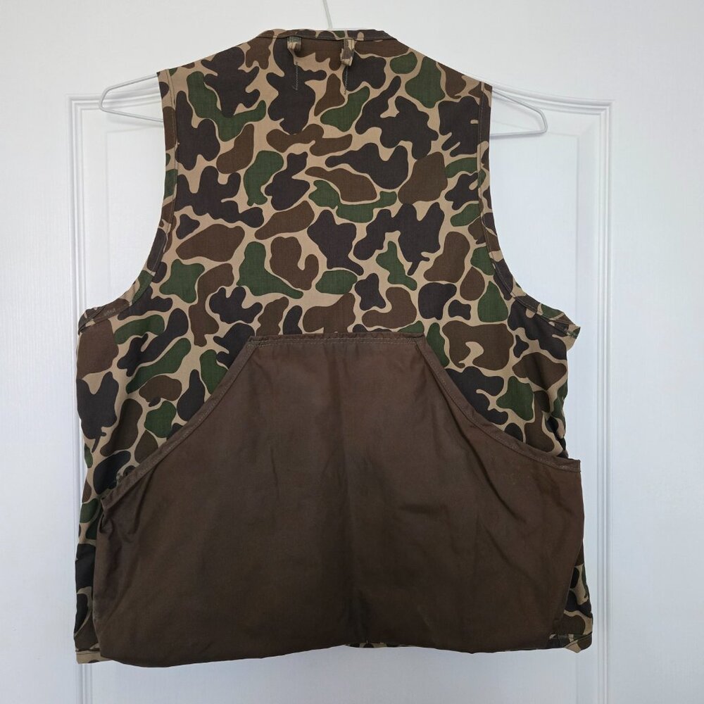 Jim Catfish Hunter SafTbak Men’s Vest Brown/Camo Large - Picture 7 of 9